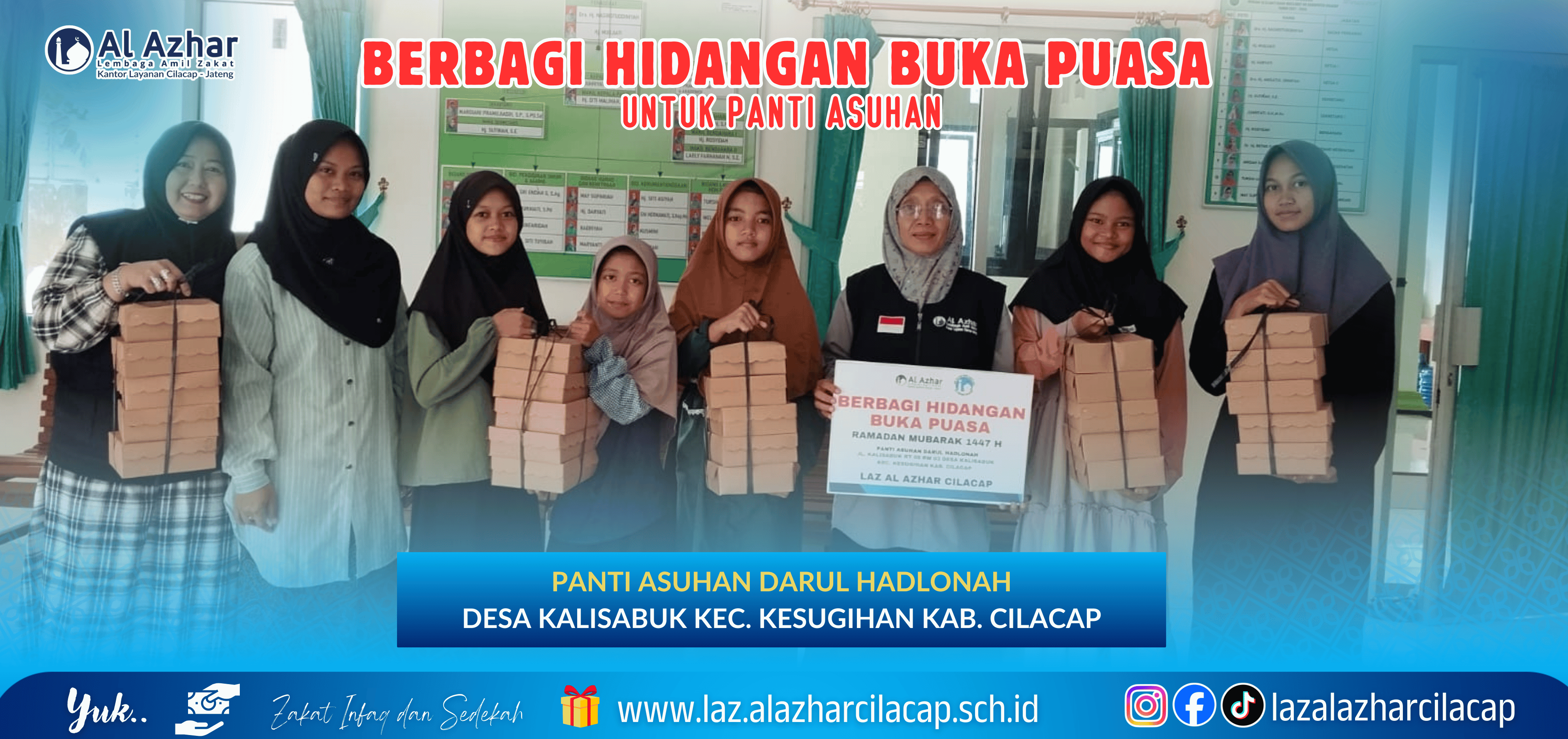 Berbagi Hidangan Buka Puasa untuk Panti Asuhan