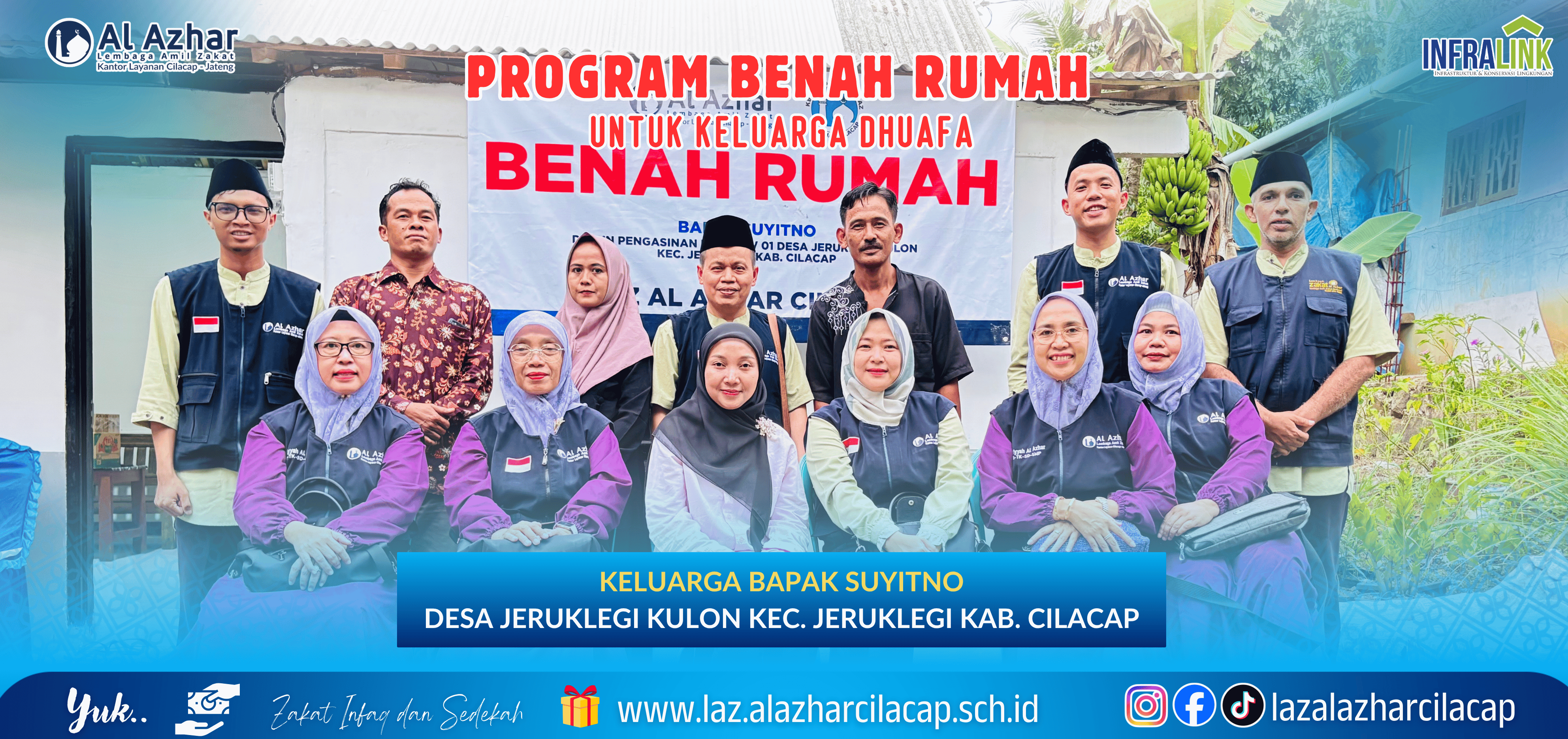 BENAH RUMAH UNTUK KELUARGA DHUAFA